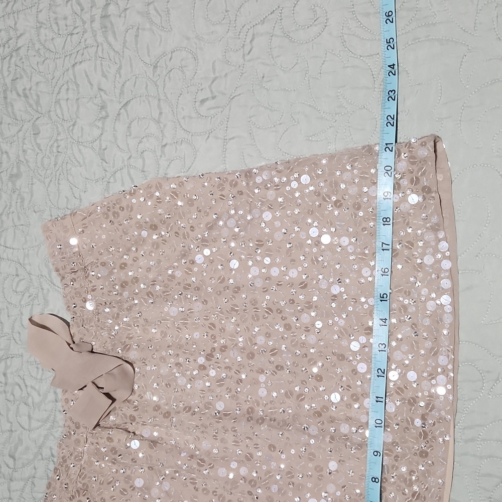 ANN TAYLOR PetiteMixed Sequín Mini Skirt Size S. - Picture 8 of 13